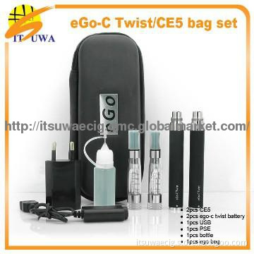 adjustable voltage 3.2-4.8v battery  ecigarette ego twist starter kit